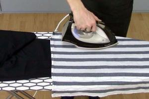 Как правильно гладить одежду и белье